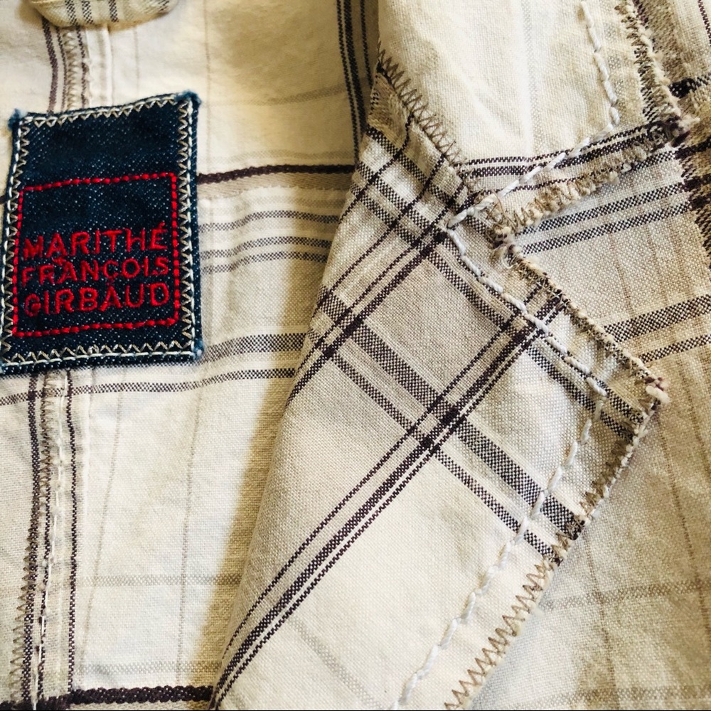 Marithe’ Francols Girbaud Utility Vintage Jacket Italy - Picture 12 of 16